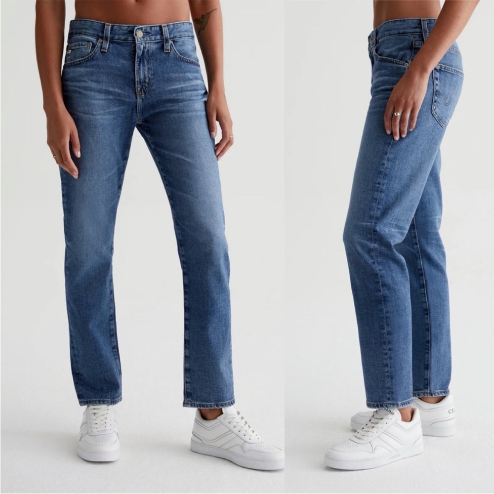 AG Adriano Goldschmied Women's Boyfriend Jeans - Blue
